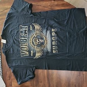 Volbeat European tour 2017 tshirt in medium